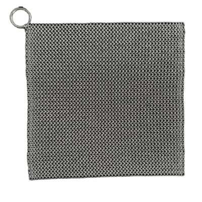 Factory offered 316L Stainless Steel Ring Mesh  Dish Cleaning Scrubber